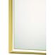 Nixon 32 X 32 inch Gold Mirror